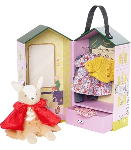 Amazon.com: Moulin Roty La Grande Famille The Little Wardrobe